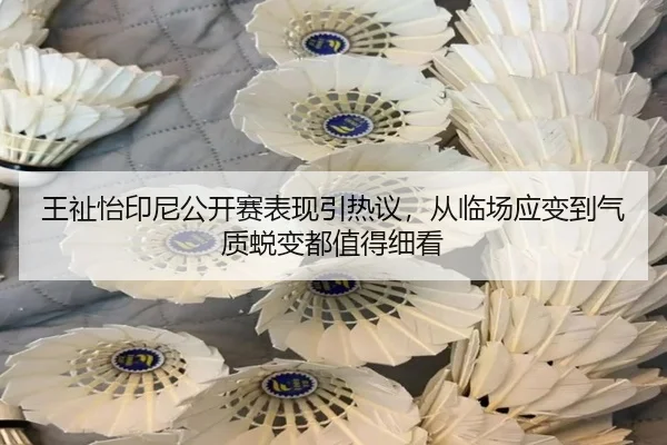 王祉怡印尼公开赛表现引热议，从临场应变到气质蜕变都值得细看
